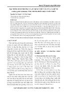 Đặc điểm sinh trưởng và sử dụng thức ăn của gà rừng (gallus gallus linnaeus, 1758) trong điều kiện nuôi nhốt