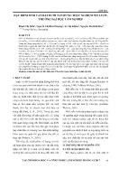 Đặc điểm sinh vật đất dưới tán rừng thực nghiệm núi luốt, trường Đại học Lâm nghiệp