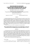 Đánh giá ảnh hưởng của lượng phân bón và lượng hạt giống gieo thẳng đến sinh trưởng, phát triển, năng suất giống lúa cực ngắn ngày DCG72 tại Nghệ An