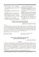 Đánh giá đặc điểm hình thái nông học tập đoàn bí đỏ địa phương