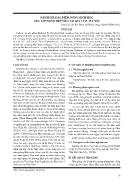 Đánh giá đặc điểm nông sinh học của tập đoàn Huệ Mưa tại Gia Lâm - Hà Nội