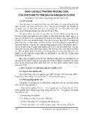 Đánh giá độc tính bán trường diễn của chế phẩm từ tằm dâu và nấm bạch cương