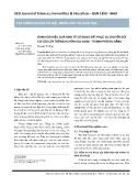 Đánh giá hiệu quả kinh tế sử dụng đất phục vụ chuyển đổi cơ cấu cây trồng huyện Hòa Vang - thành phố Đà Nẵng