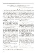 Đánh giá hiệu quả sử dụng đất của các công thức luân canh chính ở tỉnh Hải Dương