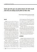 Đánh giá kết quả của phẫu thuật nối tĩnh mạch chủ trên vào động mạch phổi tại viện tim