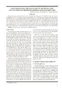 Đánh giá khả năng chịu hạn và một số chỉ tiêu hóa sinh của các dòng ngô chuyển gen ZMDREB2A giai đoạn trước trỗ