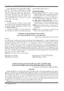 Đánh giá khả năng kết hợp của một số dòng ngô ngắn ngày triển vọng bằng phương pháp lai đỉnh