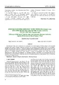 Đánh giá khả năng kiểm soát tuyến trùng meloidogyne spp gây sưng rễ hồ tiêu của cấy mè (sesame indicum) và cúc vạn thọ (tagetes spp)