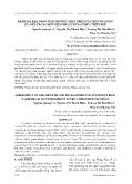 Đánh giá khả năng sinh trưởng, phát triển của một số giống lúa nếp trong điều kiện nhà lưới tại Thừa Thiên Huế
