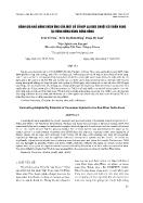 Đánh giá khả năng thích ứng của một số tổ hợp lai dưa chuột có triển vọng tại vùng đồng bằng sông Hồng