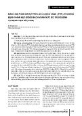 Đánh giá phân số dự trữ lưu lượng vành (FFR) ở những bệnh nhân hẹp động mạch vành mức độ trung bình tại bệnh viện Hữu Nghị