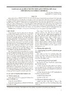 Đánh giá quan hệ di truyền trên quần thể lúa hồi giao chất lượng cao OM6976*5/KDML105