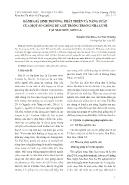 Đánh giá sinh trưởng, phát triển và năng suất của một số giống dưa lê trồng trong nhà lưới tại Mai Sơn, Sơn La