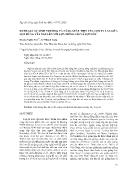 Đánh giá sự sinh trưởng và năng suất thịt của lợn F1 lai giữa lợn rừng Tây Nguyên với lợn móng cái và lợn sóc