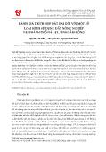 Đánh giá thích hợp đất đai đối với một số loại hình sử dụng đất nông nghiệp tại thành phố Đà Lạt, tỉnh Lâm Đồng