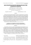 Đánh giá thích hợp đất đai phục vụ phát triển vùng chuyên canh cây trồng cho huyện Yên Lạc, tỉnh Vĩnh Phúc
