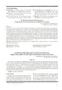 Đánh giá tính chịu mặn của một số giống lúa triển vọng phục vụ sản xuất ở đồng bằng sông Cửu Long