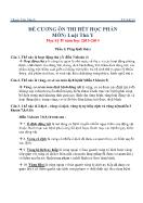 Đề cương ôn tập môn Luật thú y