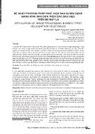 Đề xuất phương pháp phát hiện rau bị sâu bệnh bằng hình ảnh dựa trên các dấu hiệu trên bề mặt lá