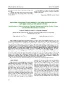 Định danh xạ khuẩn có khả năng ức chế nấm fusarium solani gây bệnh vàng lá thối rễ cây có möi