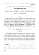 Định hướng quy hoạch vùng nông nghiệp ứng dụng công nghệ cao huyện Lương Tài, tỉnh Bắc Ninh
