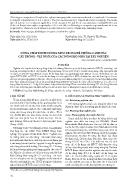 Dòng chảy dinh dưỡng nitơ trong hệ thống canh tác cây trồng - Vật nuôi của các nông hộ nhỏ tại Tây Nguyên