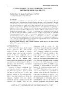 Extraction of polysaccharides and tannin from some medicinal plants