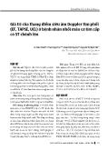 Giá trị của thang điểm siêu âm Doppler tim phổi (EF, TAPSE, UCL) ở bệnh nhân nhồi máu cơ tim cấp có ST chênh lên