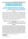 Giám sát sự lưu hành virus cúm A/H5 tại một số chợ buôn bán gia cầm sống trên địa bàn hà nội trong năm 2016