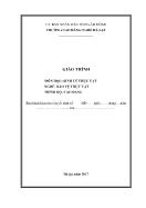 Giáo trình Mô đun Bảo vệ thực vật - Sinh lý thực vật - Trình độ Cao đẳng