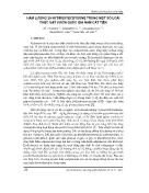 Hàm lượng 20-Hydroxyecdysone trong một số loài thực vật vườn quốc gia nam cát tiên