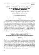 Hiện trạng nuôi dưỡng và năng suất sinh sản của bò cái lai brahman khi phối tinh charolais, droughtmaster và red angus nuôi trong nông hộ tỉnh Quảng Ngãi