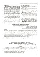 Kết hợp phân vô cơ và hữu cơ từ nguồn phụ phẩm nông nghiệp bón cho giống lúa OM5451