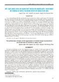 Kết quả bước đầu sử dụng chế phẩm có nguồn gốc thảo dược để phòng và điều trị bệnh viêm tử cung ở bò sữa