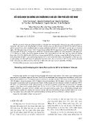 Kết quả chọn tạo giống lúa thuần ĐH12 cho các tỉnh phía Bắc Việt Nam