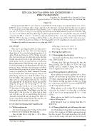 Kết quả chọn tạo giống ngô sinh khối ĐH17-5 phục vụ chăn nuôi