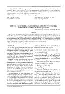 Kết quả đánh giá khả năng chịu hạn một số nguồn gen lúa tại ngân hàng gen cây trồng quốc gia