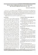 Kết quả khảo nghiệm giống khoai lang mới thích hợp cho vùng Bắc Trung Bộ giai đoạn 2017 - 2019