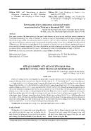 Kết quả nghiên cứu quản lý tổng hợp (IPM) bệnh mốc sương, virus trong sản xuất khoai tây