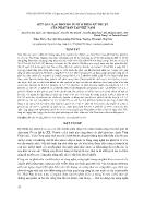 Kết quả tạo phôi bò In Vivo theo kỹ thuật của nhật bản tại Việt Nam