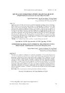 Kết quả thử nghiệm phác đồ điều trị lợn mắc bệnh do streptococcus suis gây ra tại Thái Nguyên