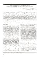 Kết quả thử nghiệm quy trình kỹ thuật canh tác lúa tiên tiến cho vùng đồng bằng sông Hồng