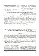 Kết quả tuyển chọn giống mía có năng suất cao, chất lượng tốt phù hợp với điều kiện sinh thái của tỉnh Trà Vinh