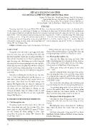 Kết quả xây dựng mô hình các giống cà phê vối chín muộn TR14, TR15