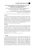 Khảo sát ảnh hưởng của phương pháp xử lý enzyme pectinase đến chất lượng dịch trích ly từ quả dâu tằm (Morus Alba L)