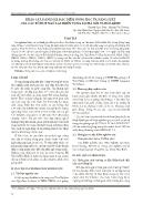 Khảo sát, đánh giá đặc điểm nông học và năng suất của các tổ hợp ngô lai triển vọng tại Hà Nội và Hòa Bình