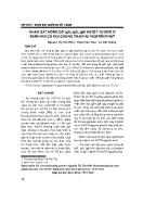 Khảo sát nồng độ IGA, IGG, IGM huyết tương ở bệnh nhi có hội chứng thận hư nguyên phát