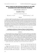 Khảo sát, sàng lọc loài thực vật bản địa có khả năng xử lý đất ô nhiễm kim loại nặng Crom tại thành phố Long Khánh, tỉnh Đồng Nai