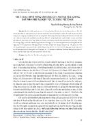 Mô tả đặc điểm nông sinh học của một số mẫu giống đậu Nho Nhe tại khu vực Tây Bắc Việt Nam