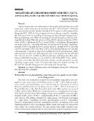 Mối liên hệ giữa thành phần phiêu sinh thực vật và chất lượng nước tại một số thủy vực tỉnh An Giang